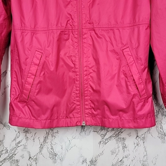 The Northface Girls Dryvent Hooded ZipUp Jacket Pink Size 14/16 Large - Picture 3 of 15